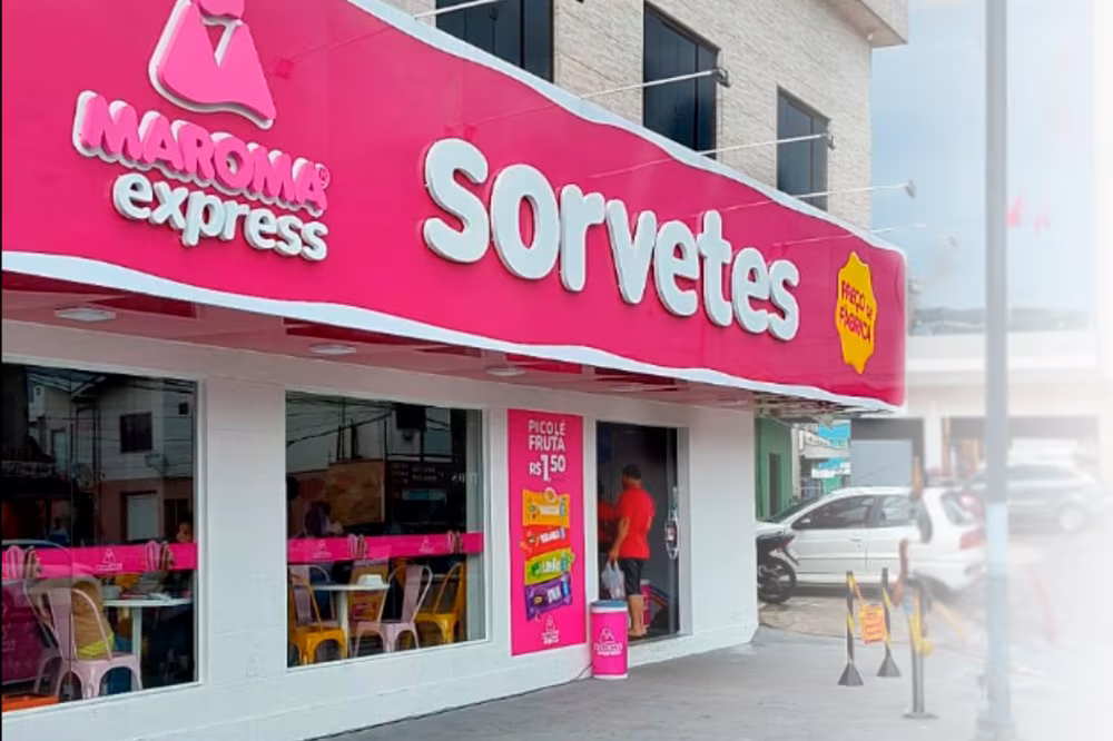 Fachada real de unidade Maroma Express
