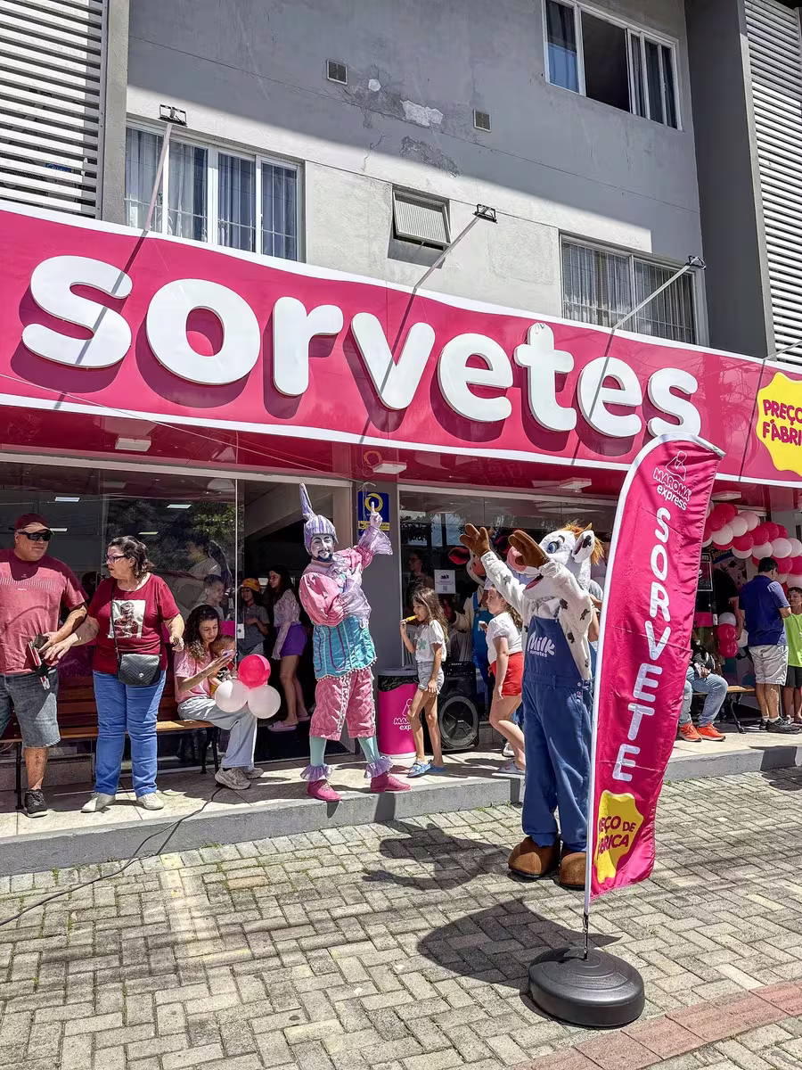 Ponto comercial avaliado pela equipe de expansão da Maroma Express
